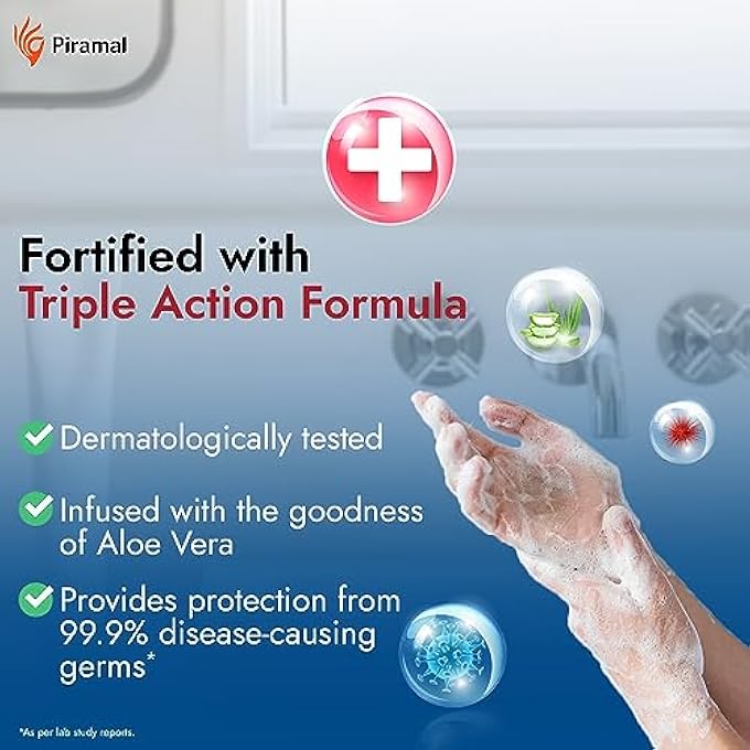 TRI-ACTIV LIQUID HANDWASH REFILL | 750ML X PACK OF 1 (750ML) | PROTECTS FROM 99.9% DISEASE CAUSING GERMS | HAND WASH REFILL PACKS WITH ALOEVERA & AVOCADO | LIQUID SOAP | GENTLE ON HANDS & SAFE ON SKIN - Image 4
